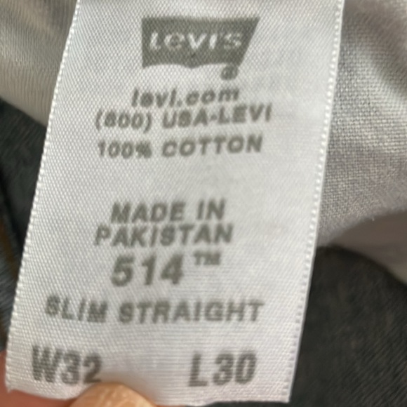 Men’s Levi’s 514 slim straight jeans - Picture 5 of 5